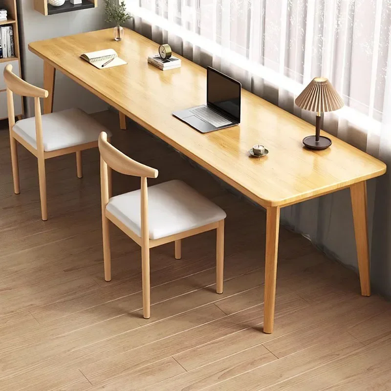 Meja Kerja Panjang dengan Peny - Desk Setup No Monitor ulasan dan harga
