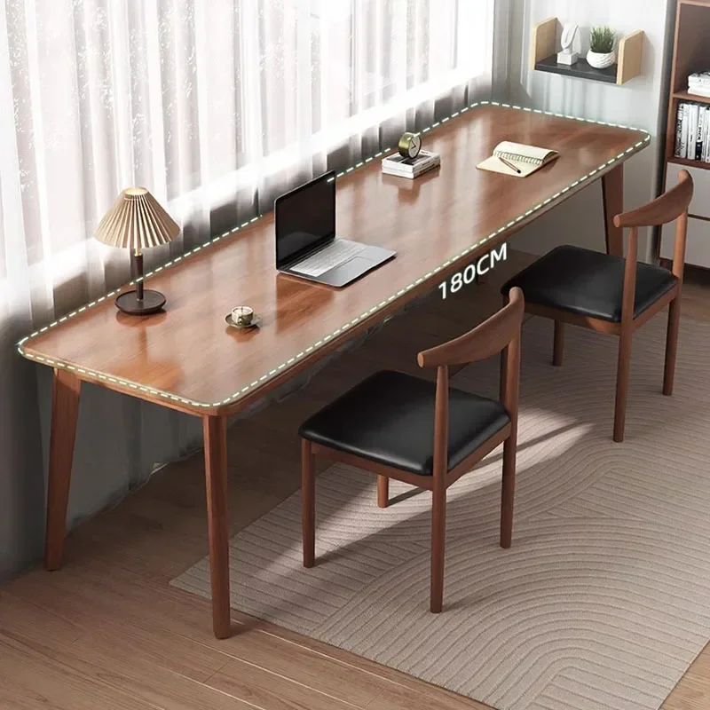 Meja Kerja Panjang dengan Peny - Desk Setup No Monitor ulasan dan harga