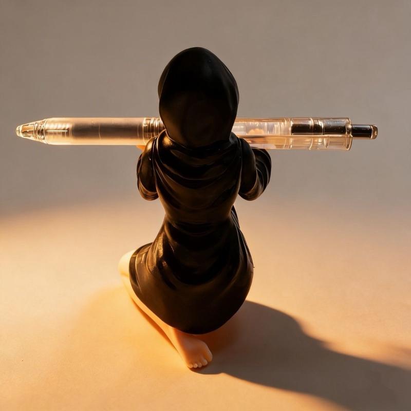 Tempat Pensil Gothic Jubah Hit - Desk Setup Study ulasan dan harga