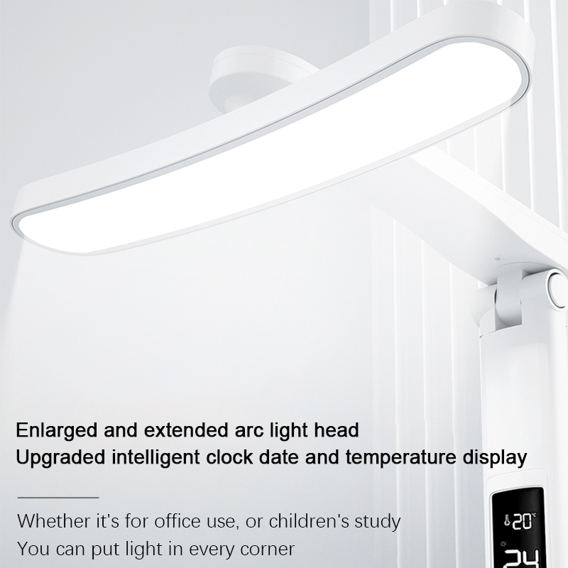 Jam LED lampu meja USB dapat d - Desk Setup Study ulasan dan harga