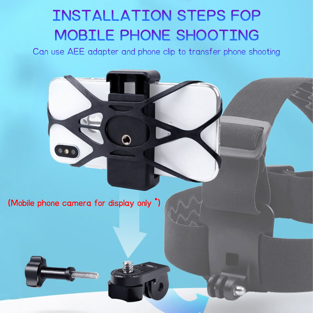 Penyangga Ponsel Dada Elastis  - Dual Phone Holder ulasan dan harga