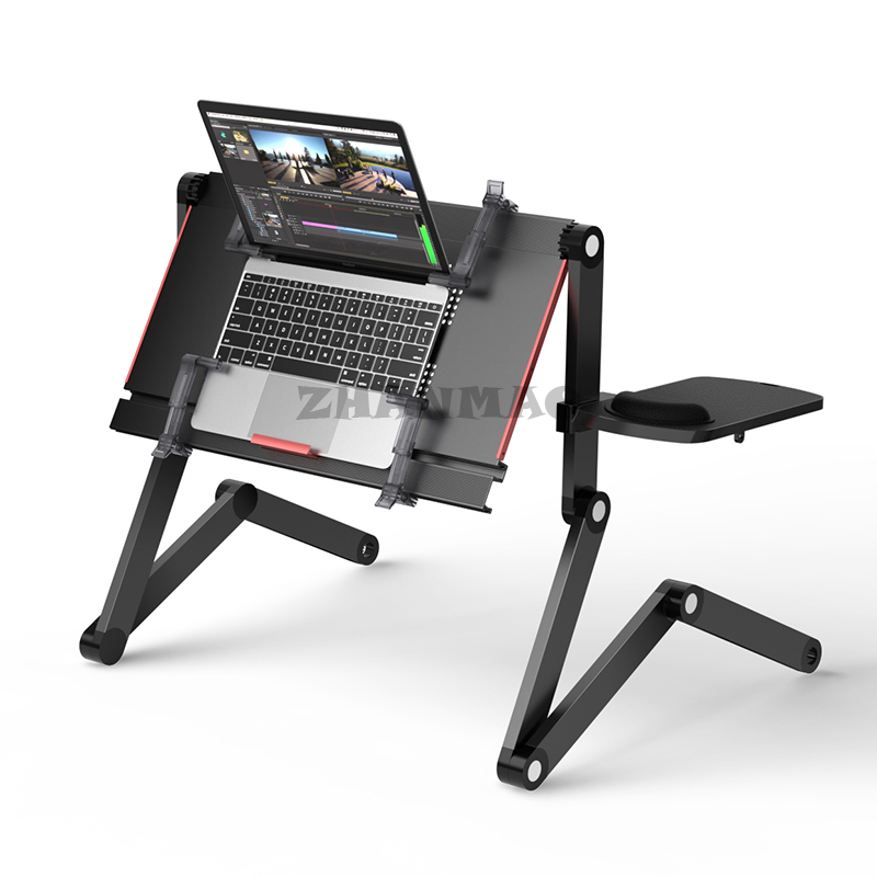 Berbaring Datar Di Tempat Tidu - Desk Setup Laptop ulasan dan harga