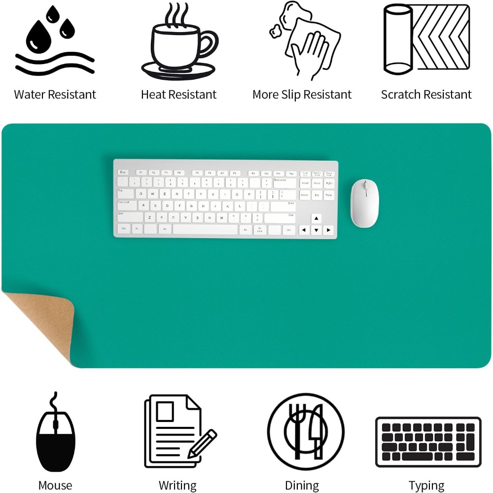 Pelindung Alas Meja Kulit Hija - Desk Pad Leather Large ulasan dan harga