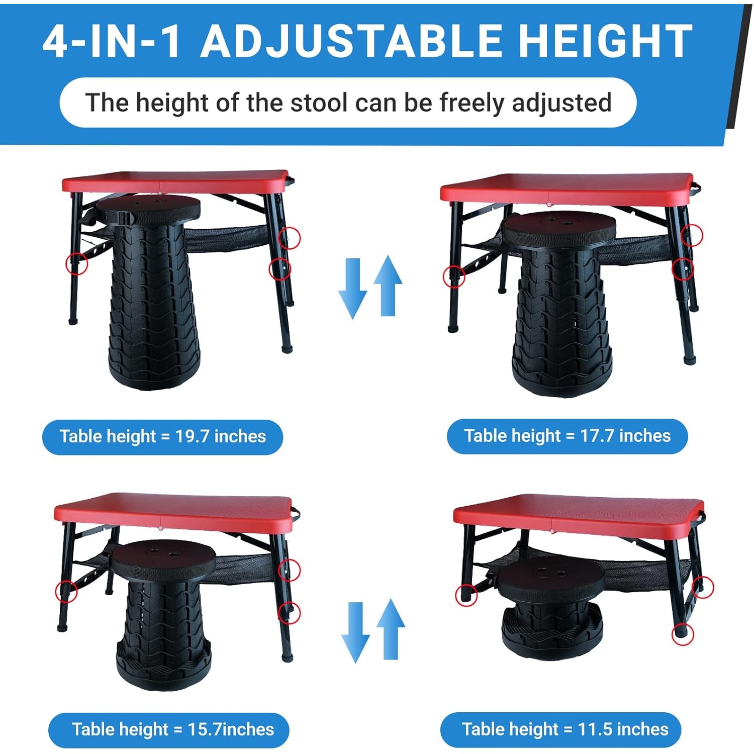 Set Meja & Bangku Lipat Dapat  - Desk Setup Laptop ulasan dan harga