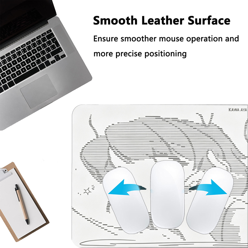 1 Buah Alas Mouse Kulit Anime  - Desk Pad Leather Large ulasan dan harga